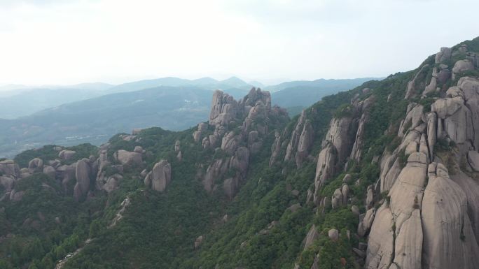 航拍福建太姥山