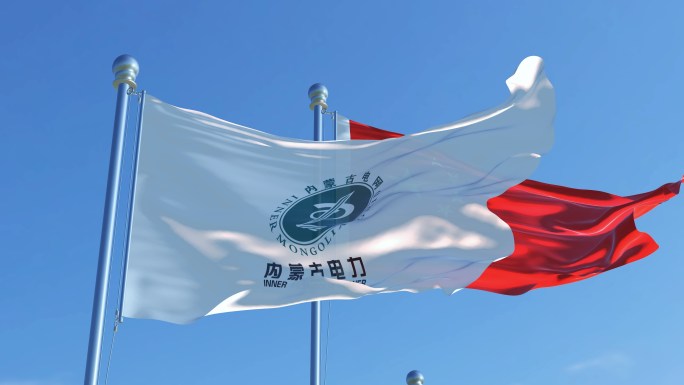 内蒙古电力集团旗帜
