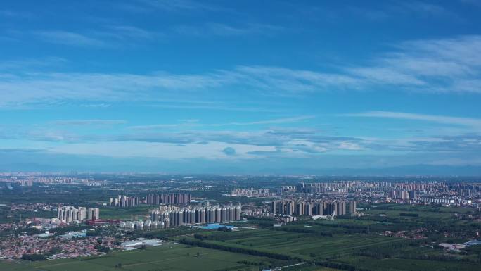 三河燕郊全景（航拍）