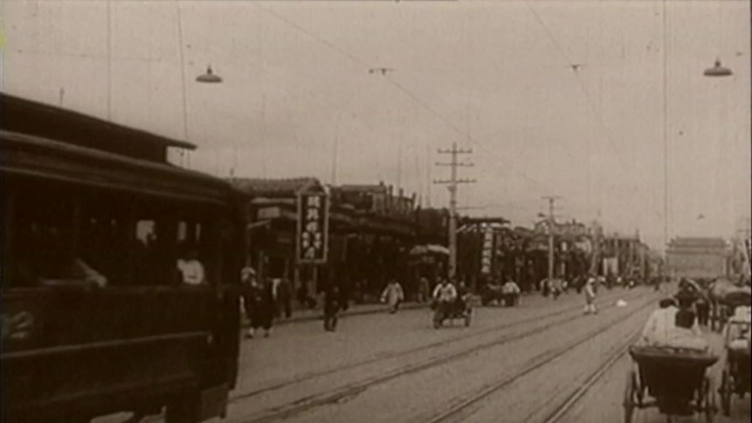 60年代 老北京街景 老上海街头