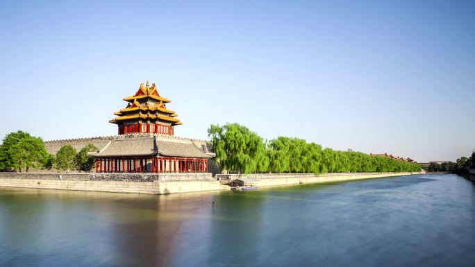 中国北京紫禁城的时光之旅