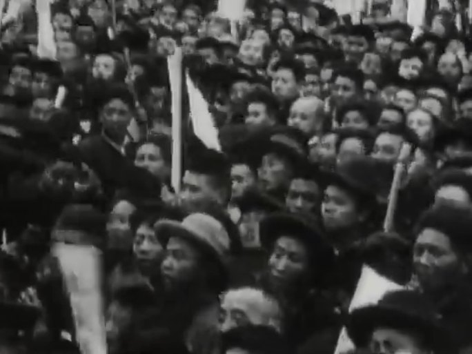 30年代抗日 抗日游行 抗议日军入侵