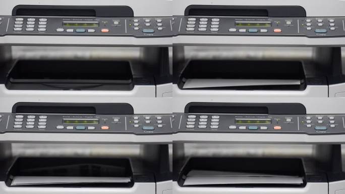 复印机扫描和打印机械设备