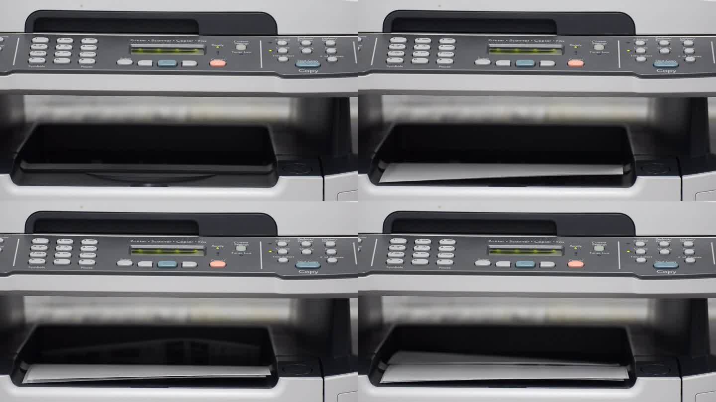 复印机扫描和打印机械设备