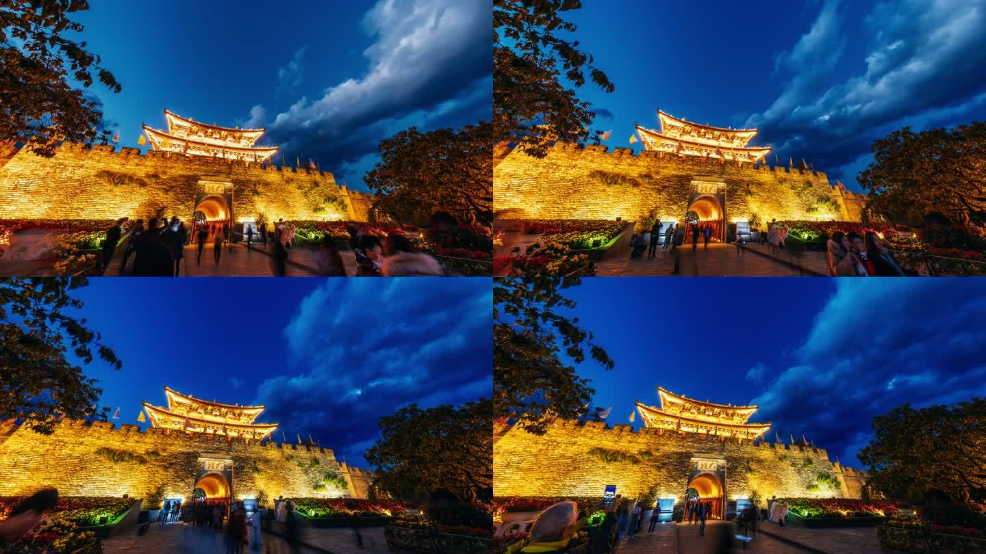 大理古城 夜景 美丽中国