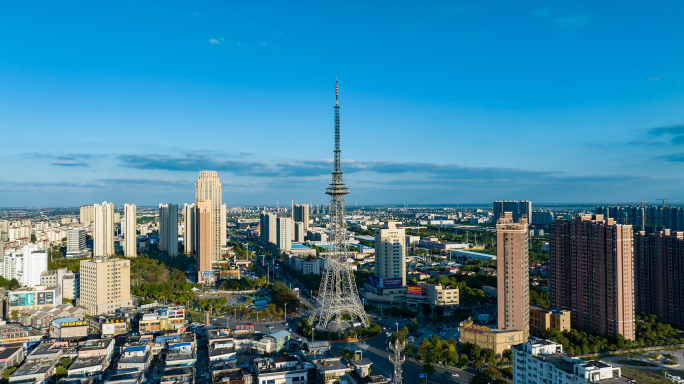 海门市区大景航拍