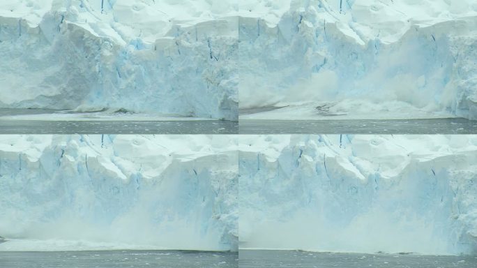 冰川崩解冰川融化气候变暖温室效应