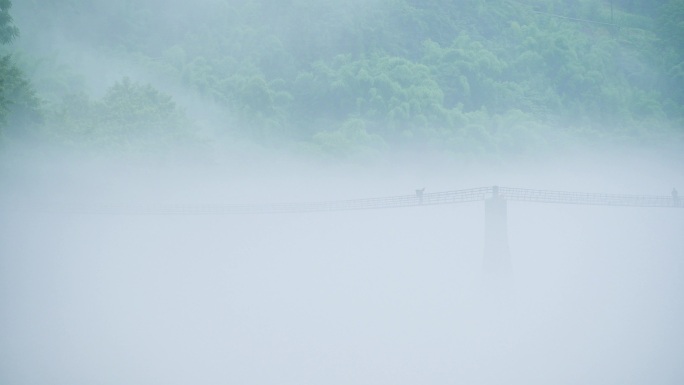 唯美意境山水风光烟雨蒙蒙