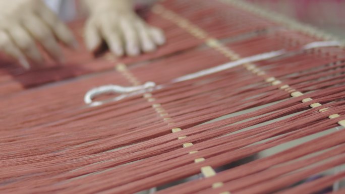 传统棉织品手艺人