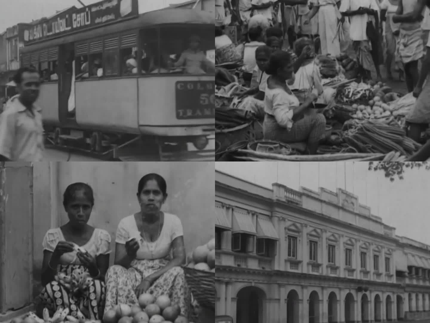 50年代印度街景 上世纪印度