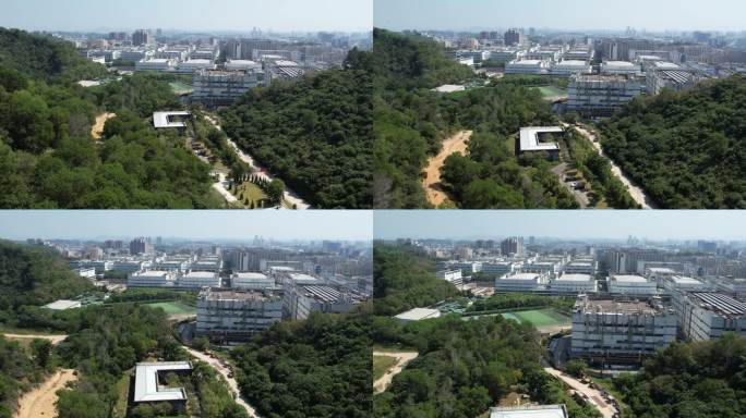 【正版素材】深圳龙华区福城街道城市风光