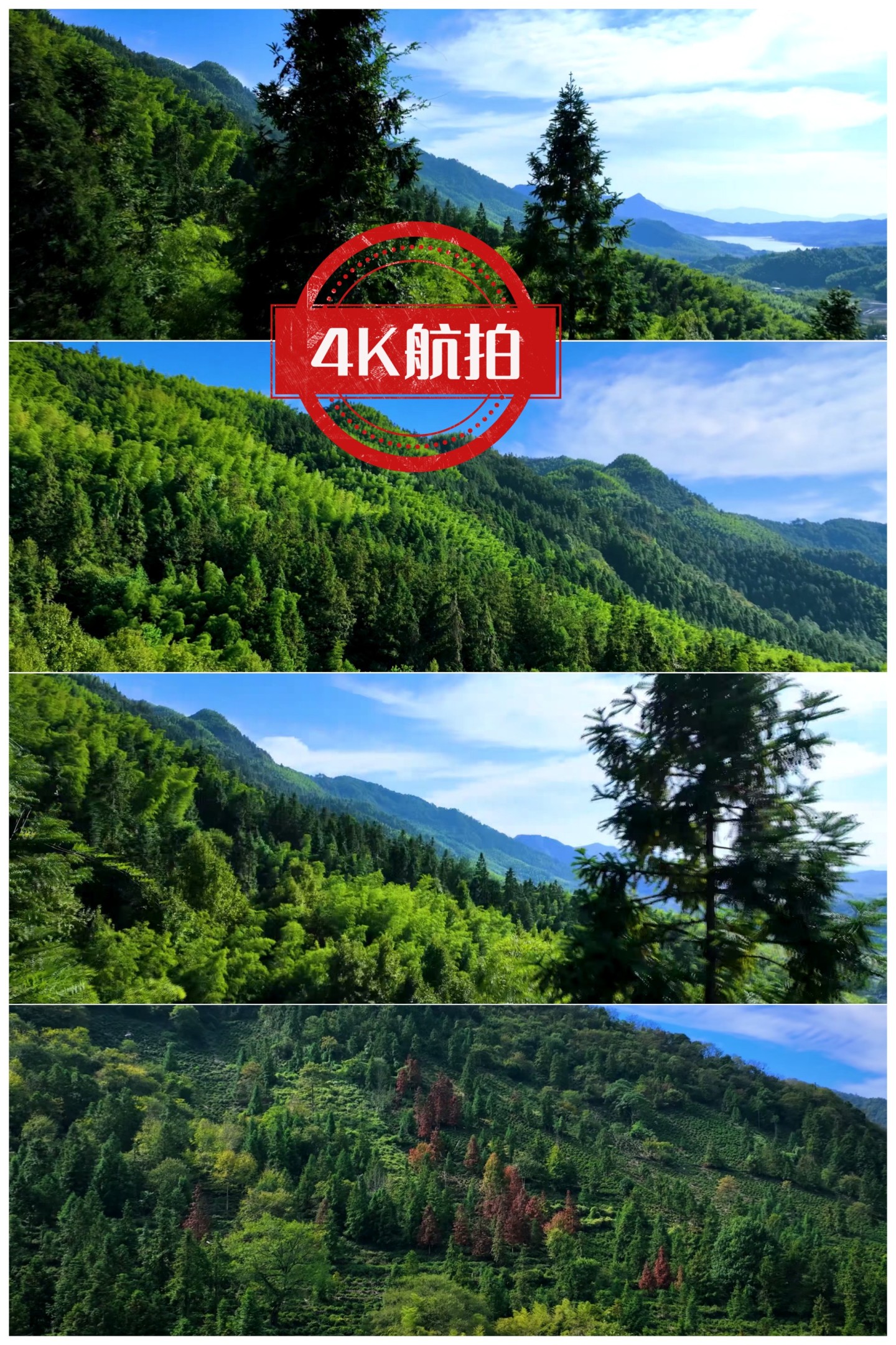 秀美山川大好河山壮丽山河片头背景视频开场