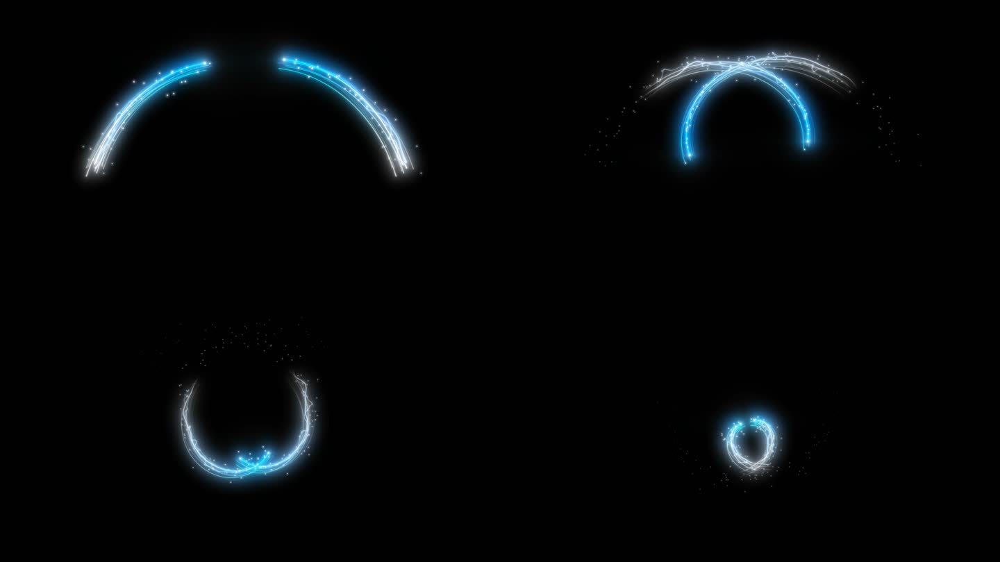 粒子光线动画-alpha通道