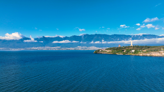 云南苍山洱海航拍延时宣传片