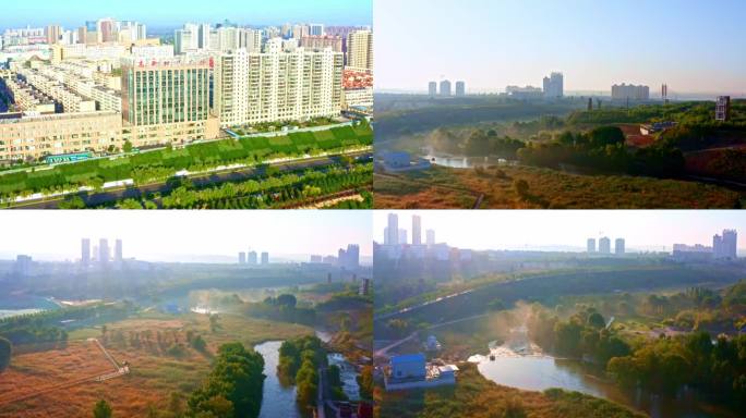 陕西省榆林市朝阳公园河滨公园高新区段