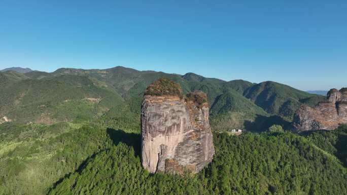 4K大气桂林丹霞地貌航拍