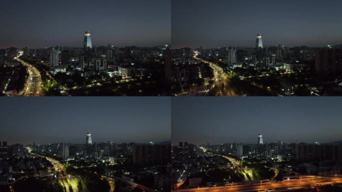 深圳 创业立交 日出 朝霞 宝安 恒明珠