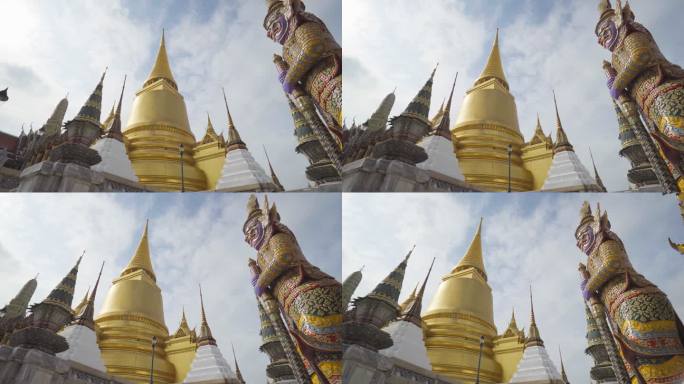 旅游目的地是泰国曼谷著名的旅游地标——华佛寺（Wat Phra Kaew）或翡翠佛寺（Emerald