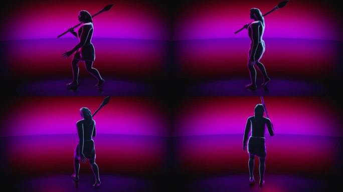 古代猎人02早期人类山顶洞人部落