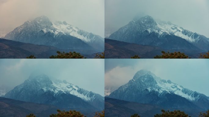 玉龙雪山 雪山群 丽江