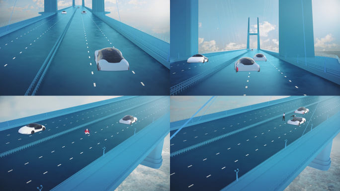 无人驾驶汽车安全跨海大桥221016