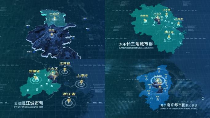 科技华东江苏南京六合地图