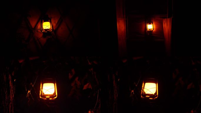 煤油灯、马灯、油灯、黑夜点灯
