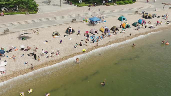 大连星海公园海滨浴场