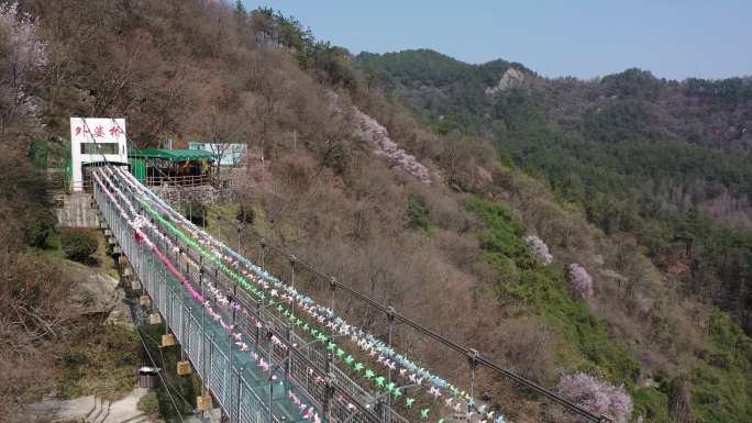 高空桥面4k航拍