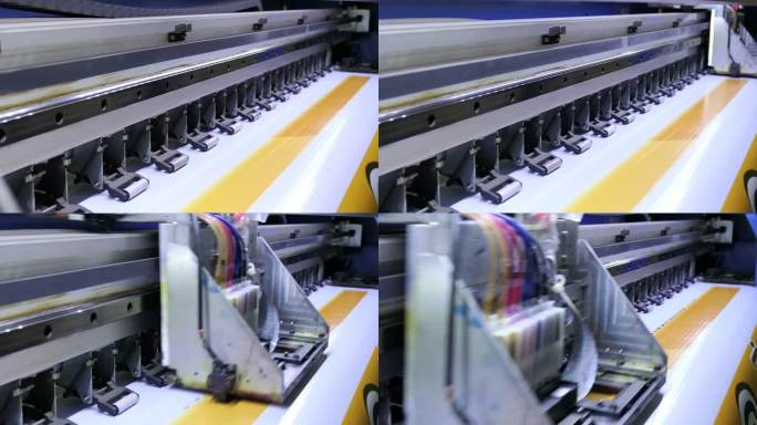 大型喷墨打印机cmyk格式，用于乙烯基