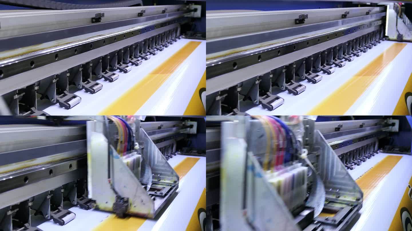 大型喷墨打印机cmyk格式，用于乙烯基