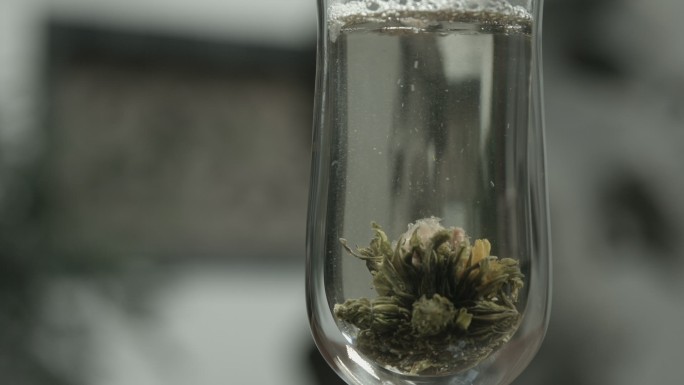 沏茶开花 工艺茶