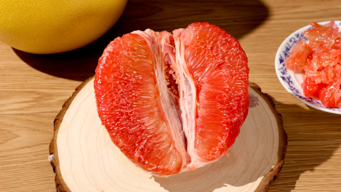 红心柚柚子水果展示