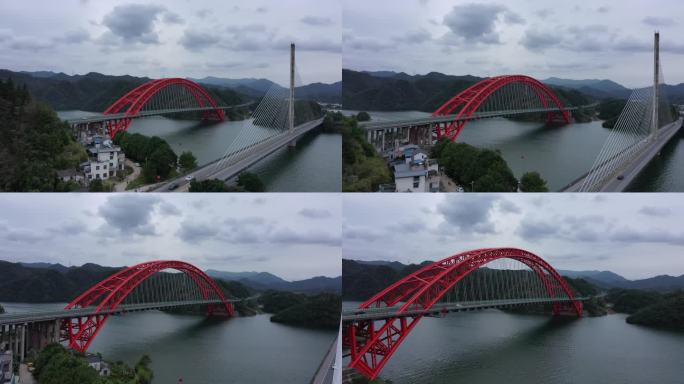 黄山太平湖双桥4K