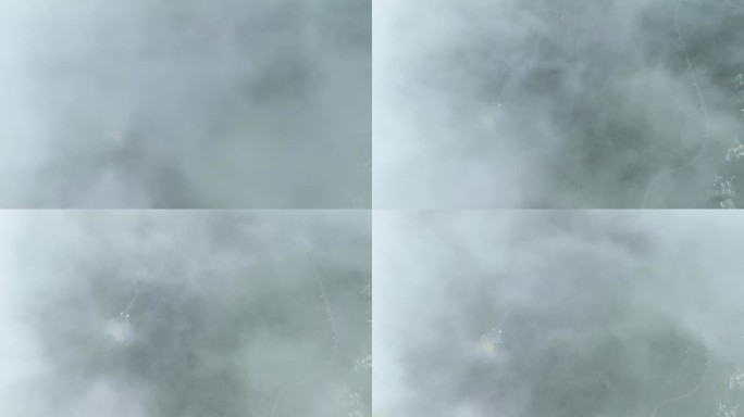 深圳 东部华侨城 大华兴寺 景区 云海