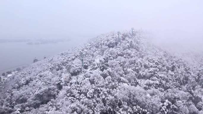 4k东湖之眼冬季雪景