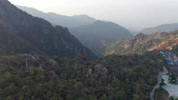 秦岭 翠华山 航拍 终南山 生态 自然