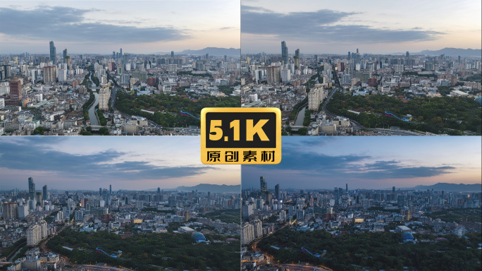 5K-昆明圆通山动物园延时，昆明市区延时