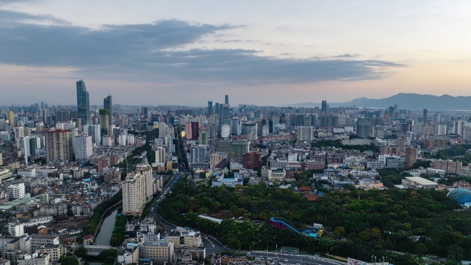 5K-昆明圆通山动物园延时，昆明市区延时