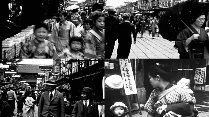 30年代日本东京街头
