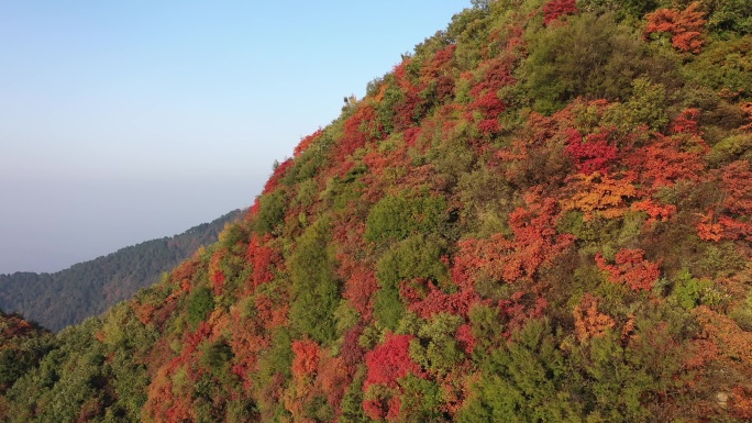 翠华山 天池 航拍 西安 秦岭 终南山