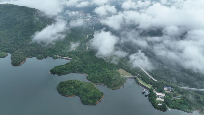 深圳 东部华侨城 大华兴寺 景区 云海