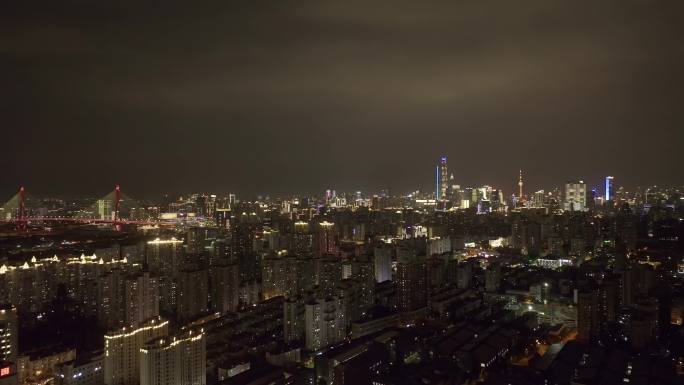 上海杨浦区夜景