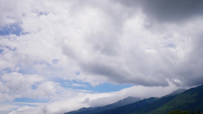 苍山云海自然风景延时