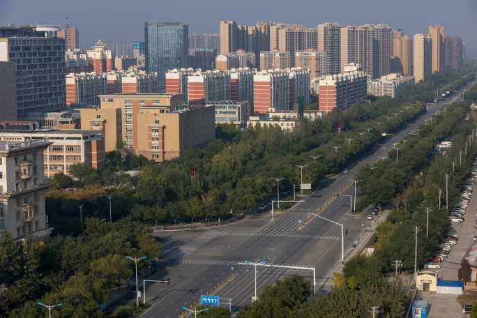 静默下的山西运城市区