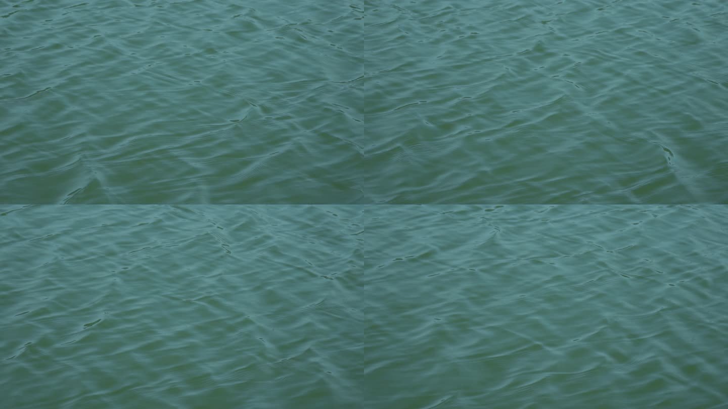 【4K】湖面海面河面水波水波纹2
