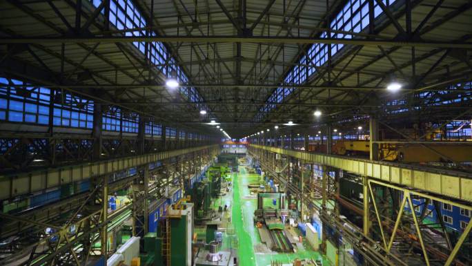 工厂车间 装备制造 零件加工 工业生产