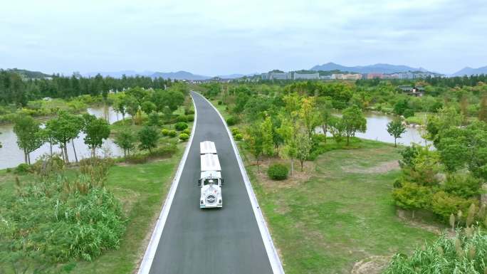 0371浙江玉环漩门湾国家湿地公园全景