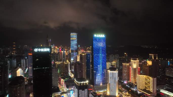 深圳 福田 罗湖 夜景 灯光秀 宣传片