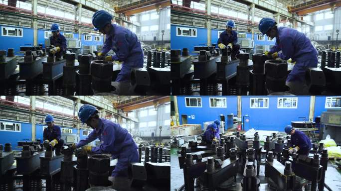 工厂车间 装备制造 零件加工 工业生产